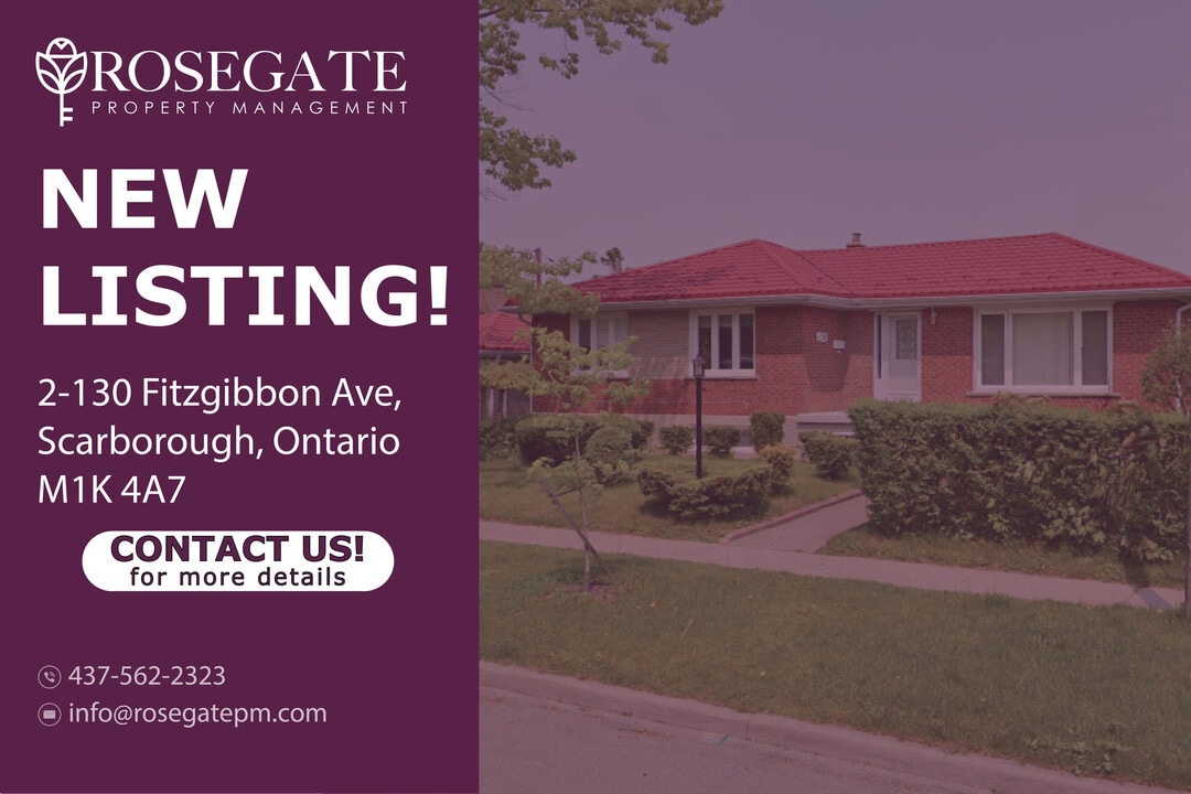 130 Fitzgibbon Ave in Toronto, ON - Building Photo