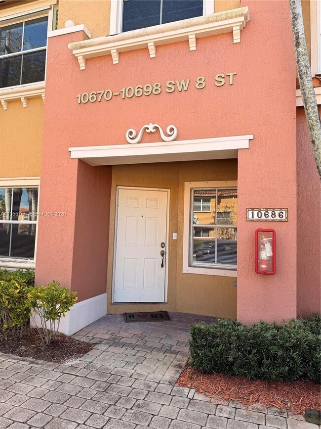 property at 10686 SW 8th St