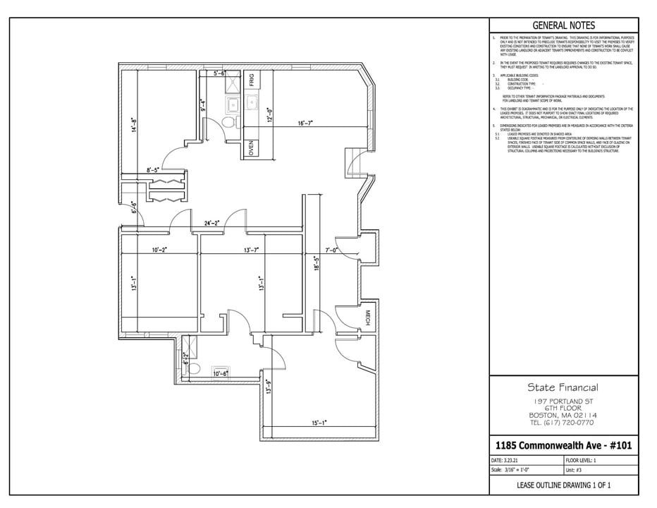 1185 Commonwealth Ave in Boston, MA - Building Photo