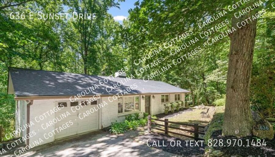 636 E Sunset Dr in Hendersonville, NC - Building Photo