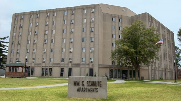 Schnute Apartments in Evansville, IN - Building Photo