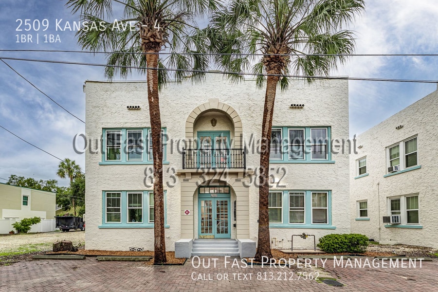 2509 W Kansas Ave in Tampa, FL - Foto de edificio