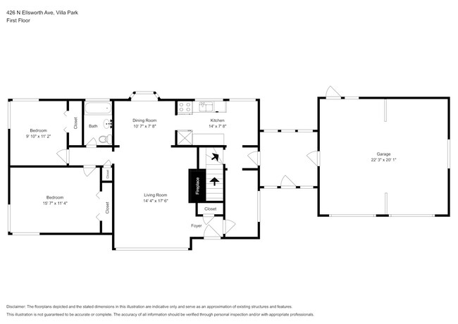 426 N Ellsworth Ave in Villa Park, IL - Building Photo - Building Photo