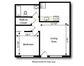 Flats at DeBoer Park in Denver, CO - Foto de edificio - Floor Plan