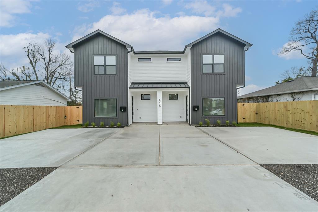416 Parker Rd-Unit -A in Houston, TX - Building Photo