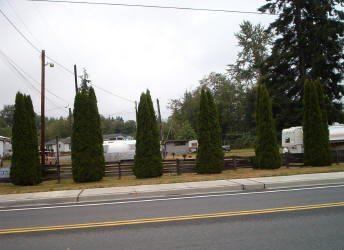 Holly Drive Trailer Park in Everett, WA - Foto de edificio