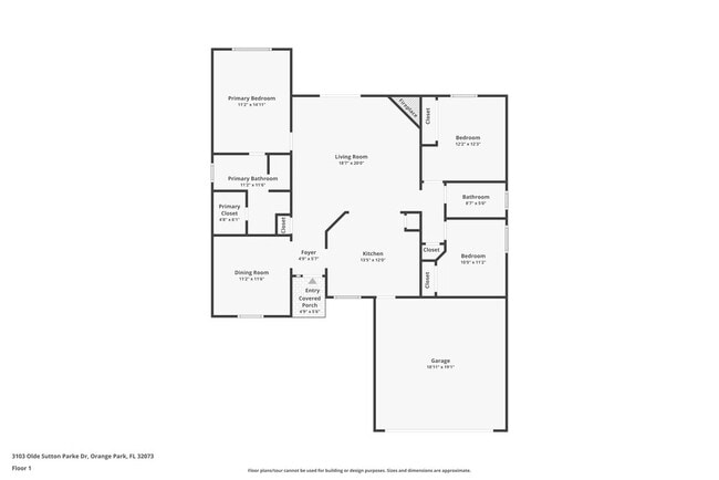 3103 Olde Sutton Parke Dr in Orange Park, FL - Foto de edificio - Building Photo