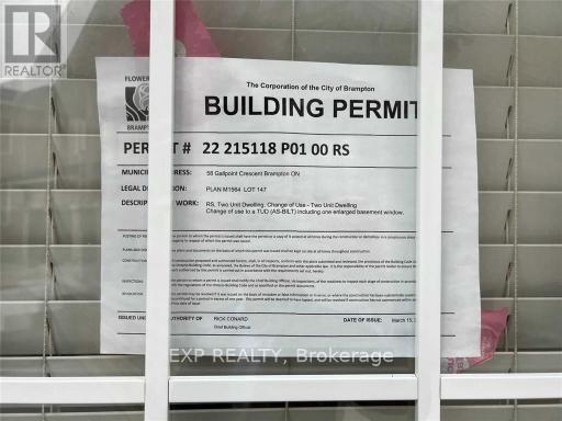 58 Gallpoint Crescent in Brampton, ON - Building Photo - Building Photo