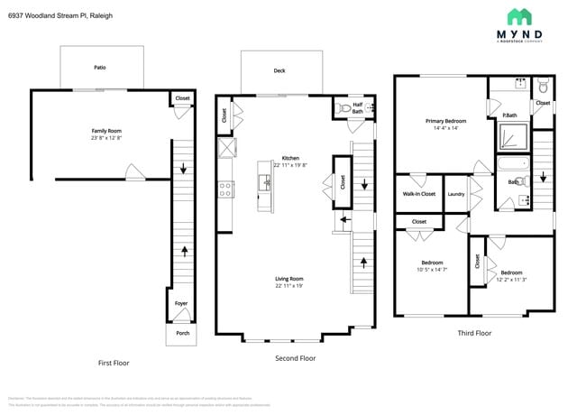 6937 Woodland Stream Pl in Raleigh, NC - Building Photo - Building Photo