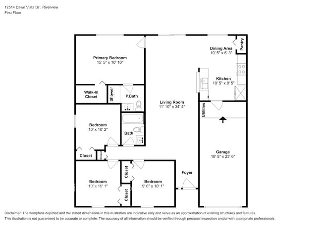 12514 Dawn Vista Dr in Riverview, FL - Building Photo - Building Photo