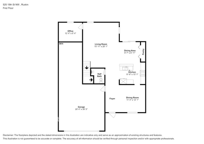 525 19th St NW in Ruskin, FL - Foto de edificio - Building Photo