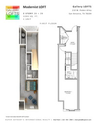 Gallery Lofts in San Antonio, TX - Building Photo - Floor Plan