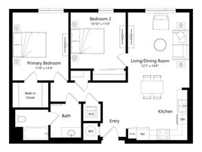 The Grove at Woodlake in Sacramento, CA - Building Photo - Floor Plan