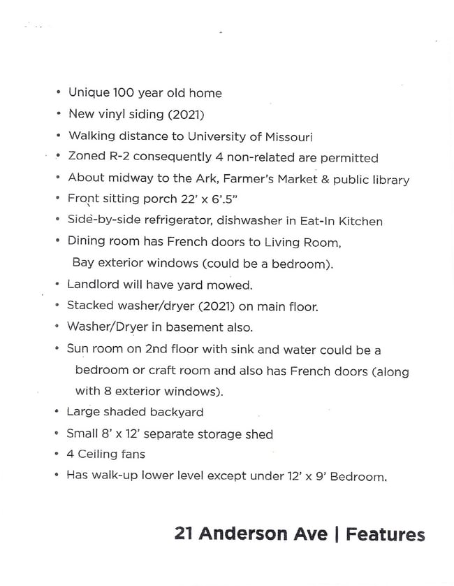 21 Anderson Ave in Columbia, MO - Building Photo - Building Photo