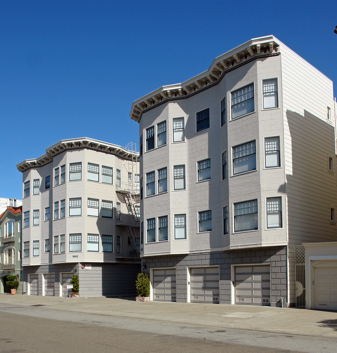 1840-1842 Jefferson St in San Francisco, CA - Building Photo