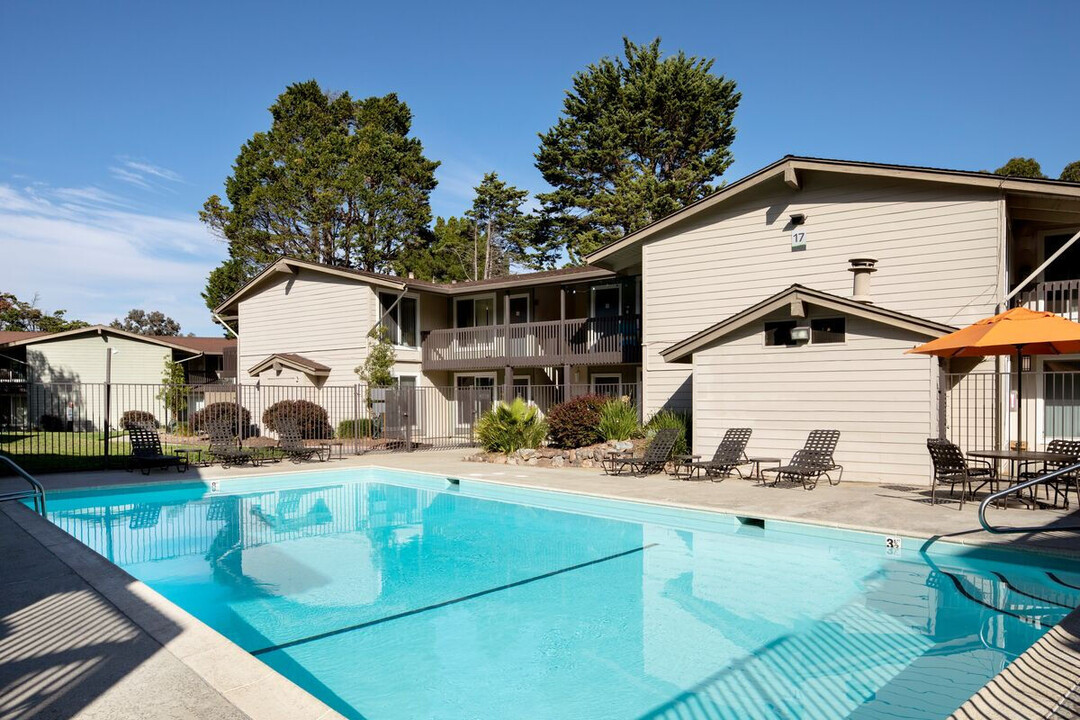 Crystal Springs Terrace in San Bruno, CA - Building Photo