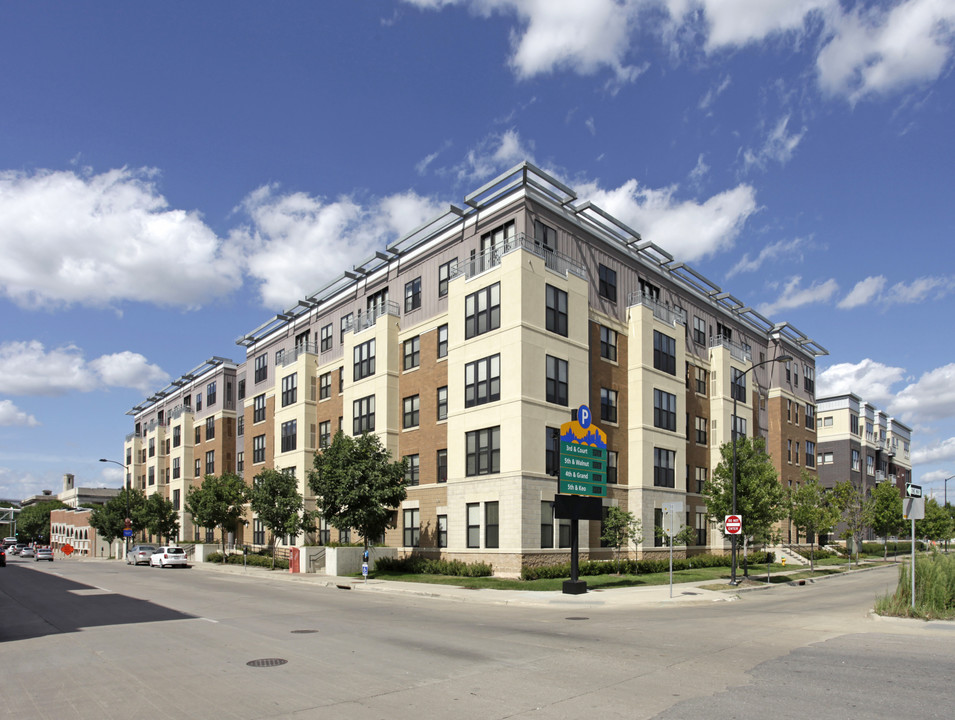 Vine Street Lofts in Des Moines, IA - Foto de edificio