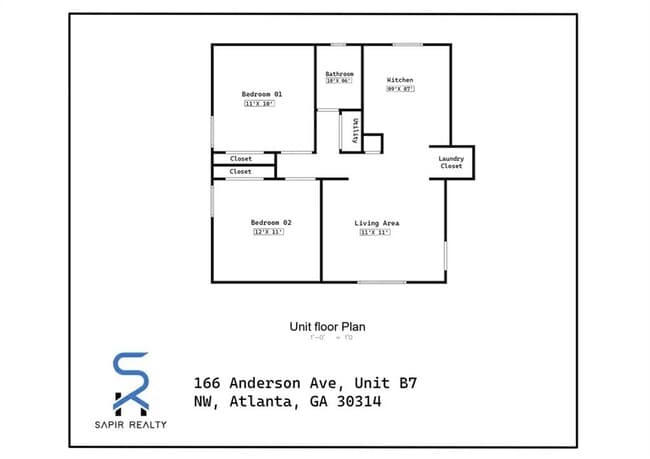 property at 166 Anderson Ave NW