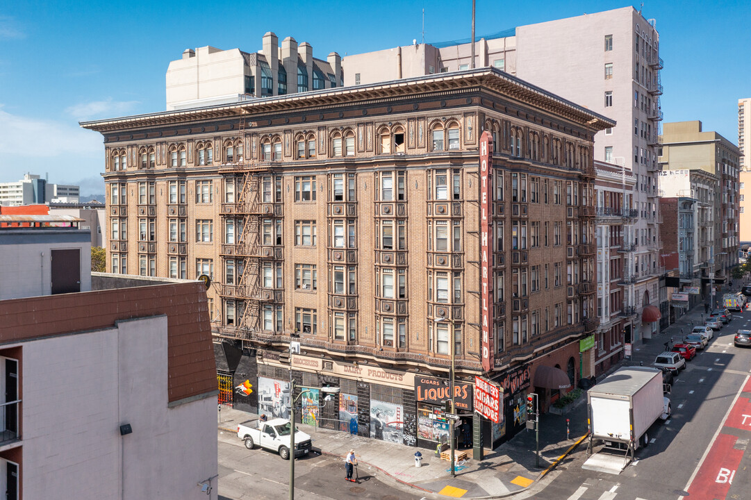 Hartland Hotel in San Francisco, CA - Building Photo