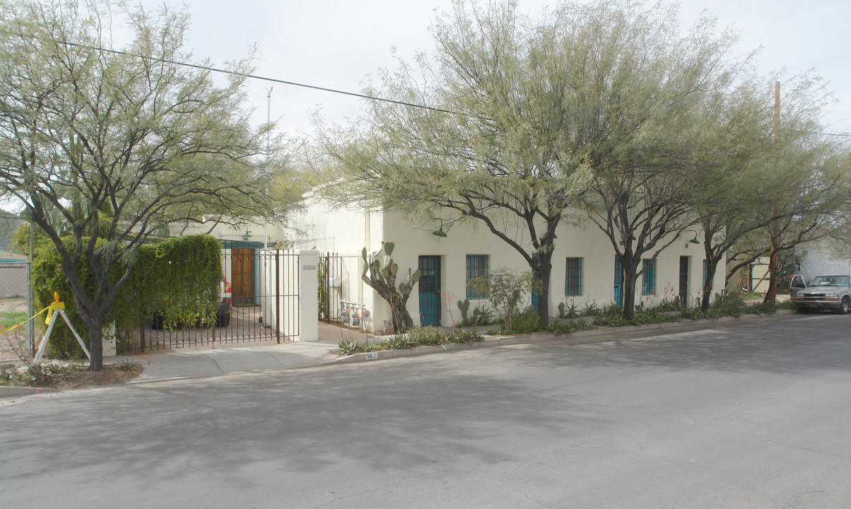 558-562 S Meyer Ave in Tucson, AZ - Foto de edificio