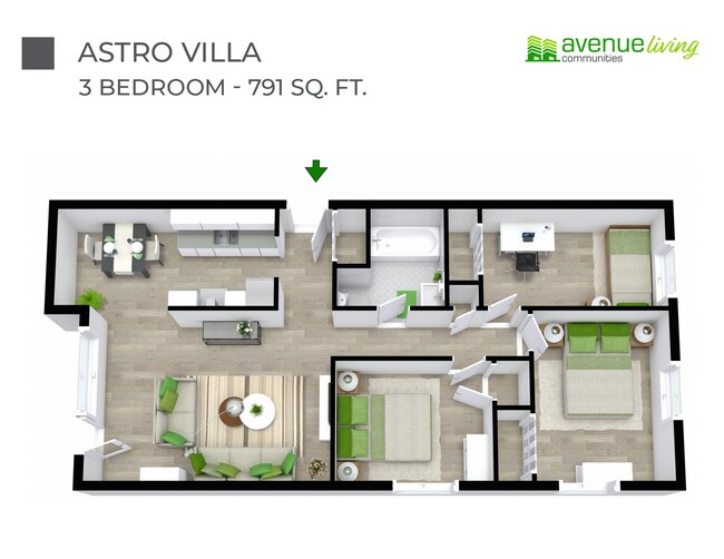 Astro Villa in Swift Current, SK - Building Photo - Floor Plan