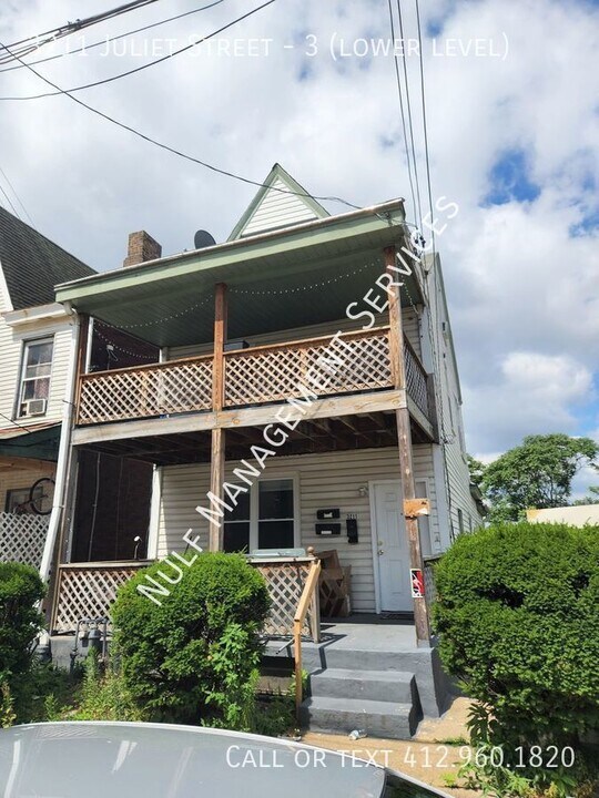 3211 Juliet St-Unit -3 (lower level) in Pittsburgh, PA - Building Photo