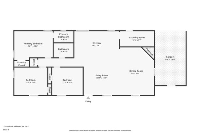 111 Point Cir in Belmont, NC - Foto de edificio - Building Photo