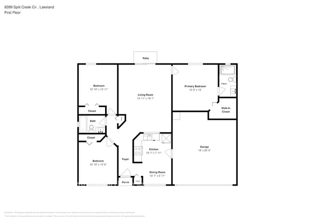 8399 Split Creek Cir in Lakeland, FL - Building Photo - Building Photo
