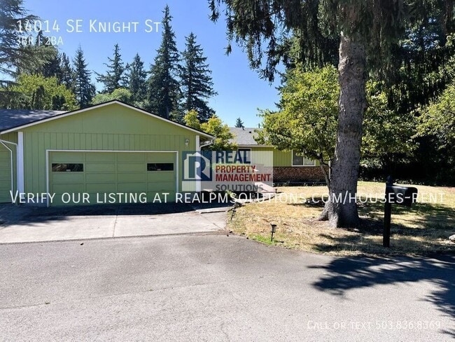 property at 14014 SE Knight St
