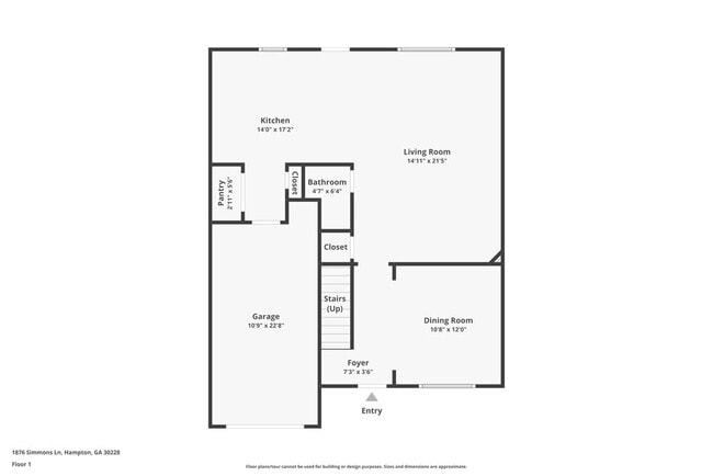 1876 Simmons Ln in Hampton, GA - Building Photo - Building Photo