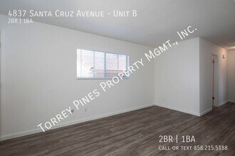 4837 Santa Cruz Ave in San Diego, CA - Building Photo - Building Photo