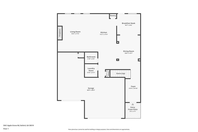 5941 Apple Grove Rd NE in Buford, GA - Foto de edificio - Building Photo