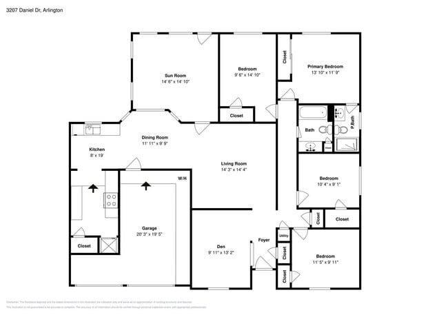 3207 Daniel Dr in Arlington, TX - Building Photo - Building Photo