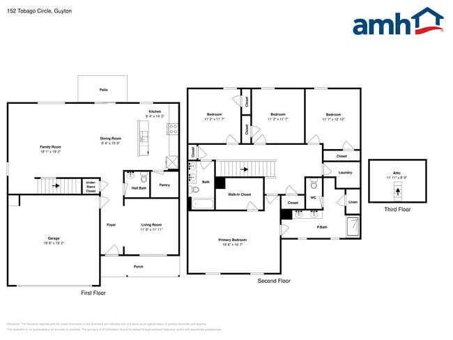 152 Tobago Cir in Guyton, GA - Foto de edificio - Building Photo