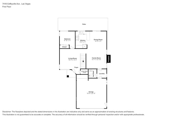 7418 Coffeyville Ave in Las Vegas, NV - Building Photo - Building Photo
