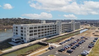 Dan River Falls in Danville, VA - Building Photo