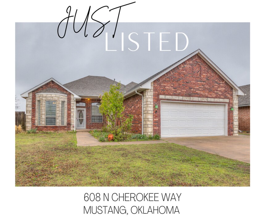 608 N Cherokee Way in Mustang, OK - Building Photo