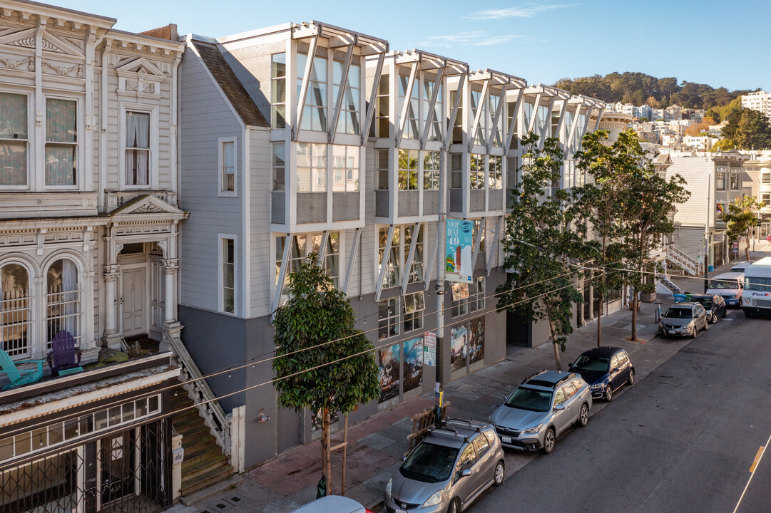 645 Haight St in San Francisco, CA - Foto de edificio