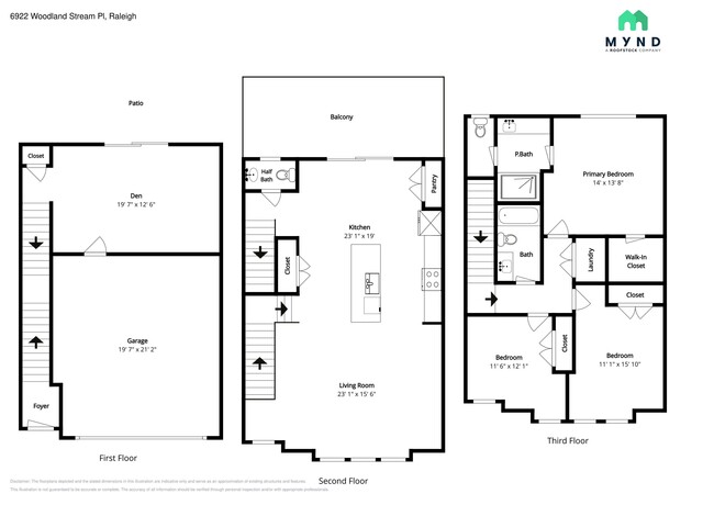 6922 Woodland Stream Pl in Raleigh, NC - Building Photo - Building Photo