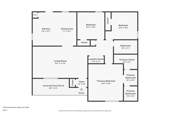 1256 Grovewood Dr, Unit 1221 in Clayton, NC - Building Photo - Building Photo
