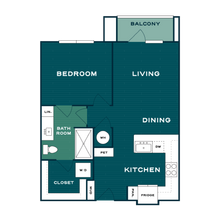 Lakesound in Hickory Creek, TX - Foto de edificio - Floor Plan