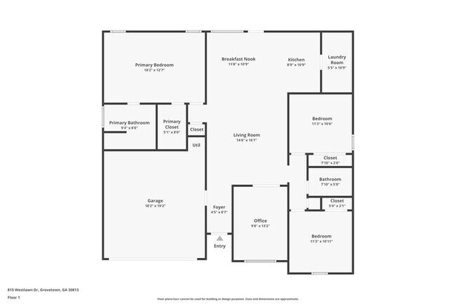 815 Westlawn Dr in Grovetown, GA - Building Photo - Building Photo
