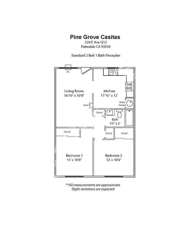 524 E Ave Q-12 in Palmdale, CA - Building Photo - Building Photo