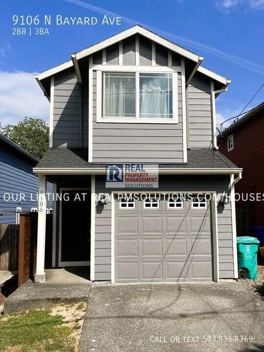 9106 N Bayard Ave in Portland, OR - Building Photo
