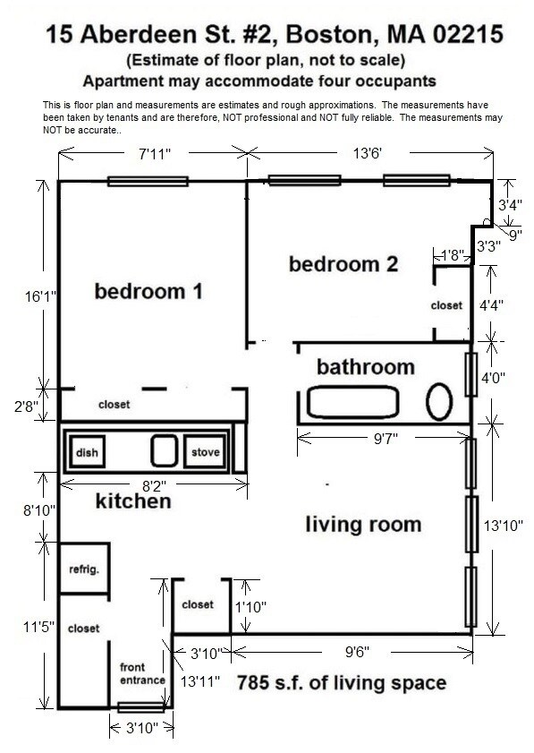 14 Aberdeen St, Unit #2 in Boston, MA - Building Photo - Building Photo
