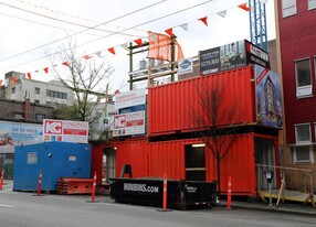 In GasTown in Vancouver, BC - Building Photo