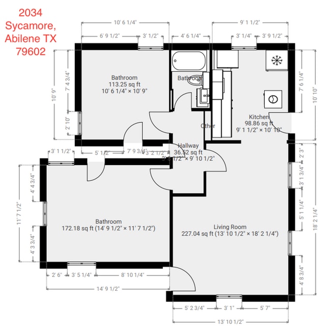 2034 Sycamore St in Abilene, TX - Building Photo - Building Photo