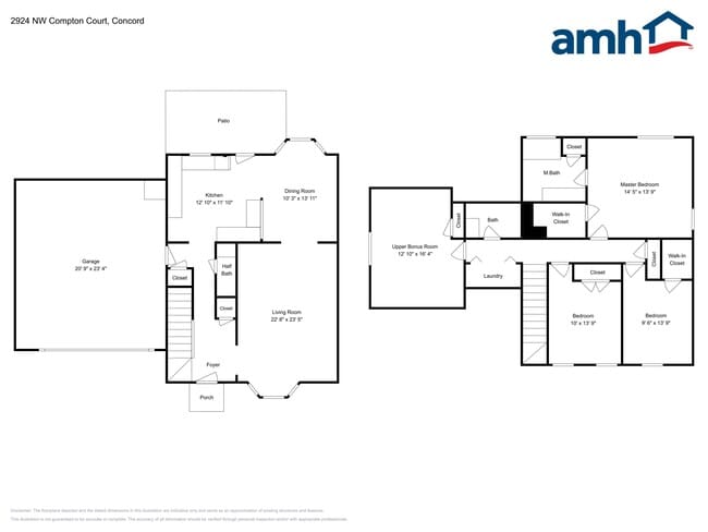 2924 Compton Ct NW in Concord, NC - Foto de edificio - Building Photo