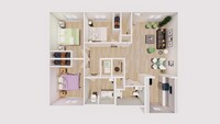 Stella Townhomes in Grinnell, IA - Building Photo - Floor Plan