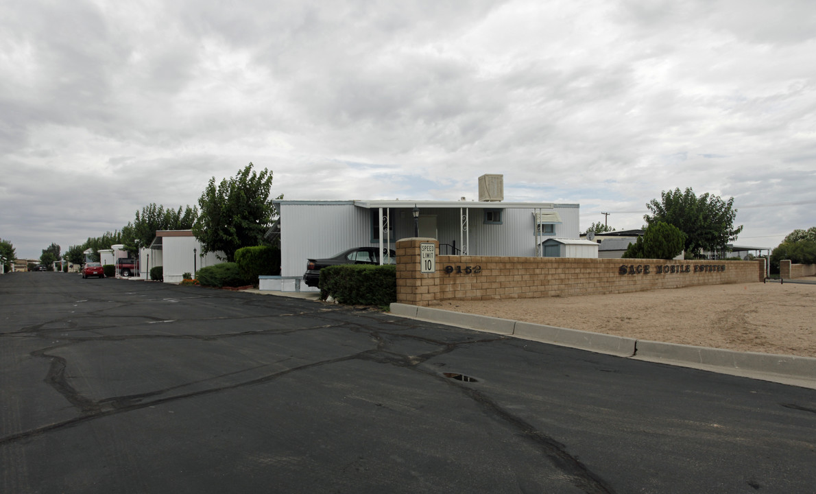 Sage Mobile Estates in Hesperia, CA - Building Photo